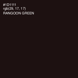 #1D1111 - Rangoon Green Color Image